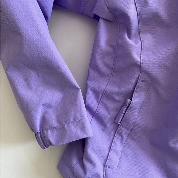 Girls Paradox Water and Wind Resistant Lilac Purple Jacket Size Small - Picture 4 of 5